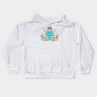 Coat of Arms with Octopus and Tridents Kids Hoodie